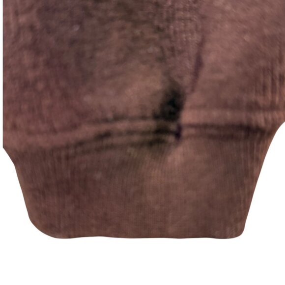 Vintage Cleveland Browns Long Sleeve Striped Sweatshirt XL Brown/Orange 90's - Picture 7 of 8